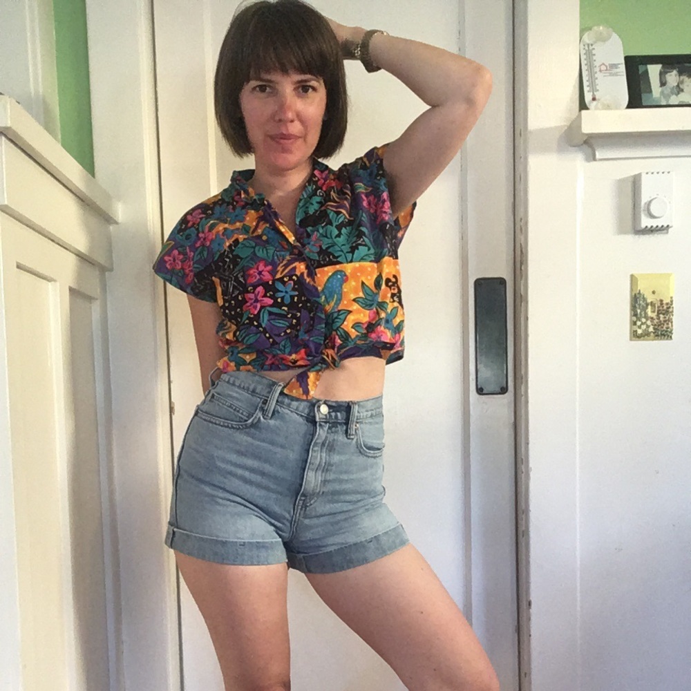 Gap Light Blue Denim Shorts